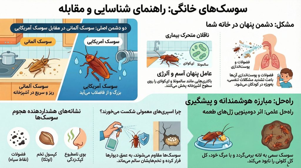 سوسک خانگی چیست